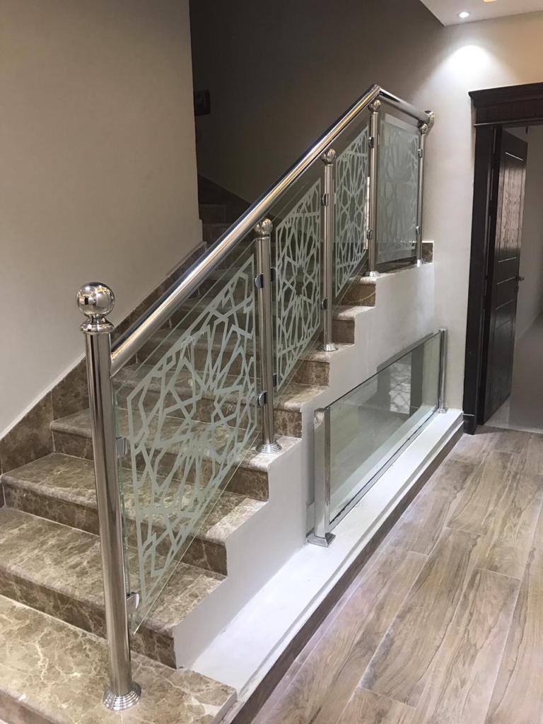 درابزينات استانلس و زجاج