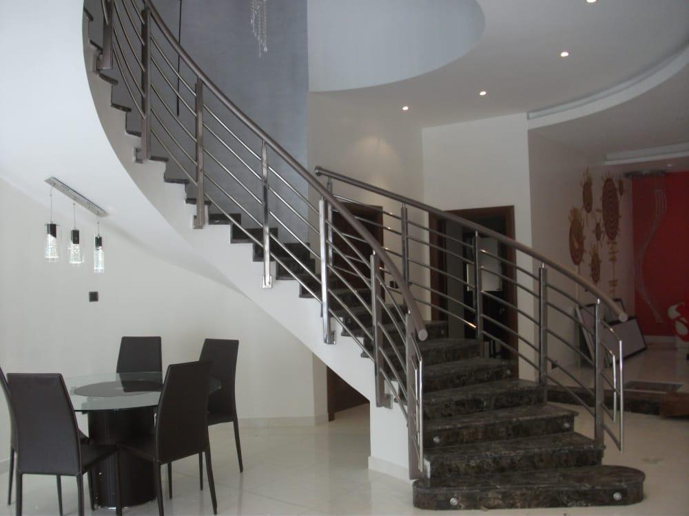 درابزينات استانلس و زجاج