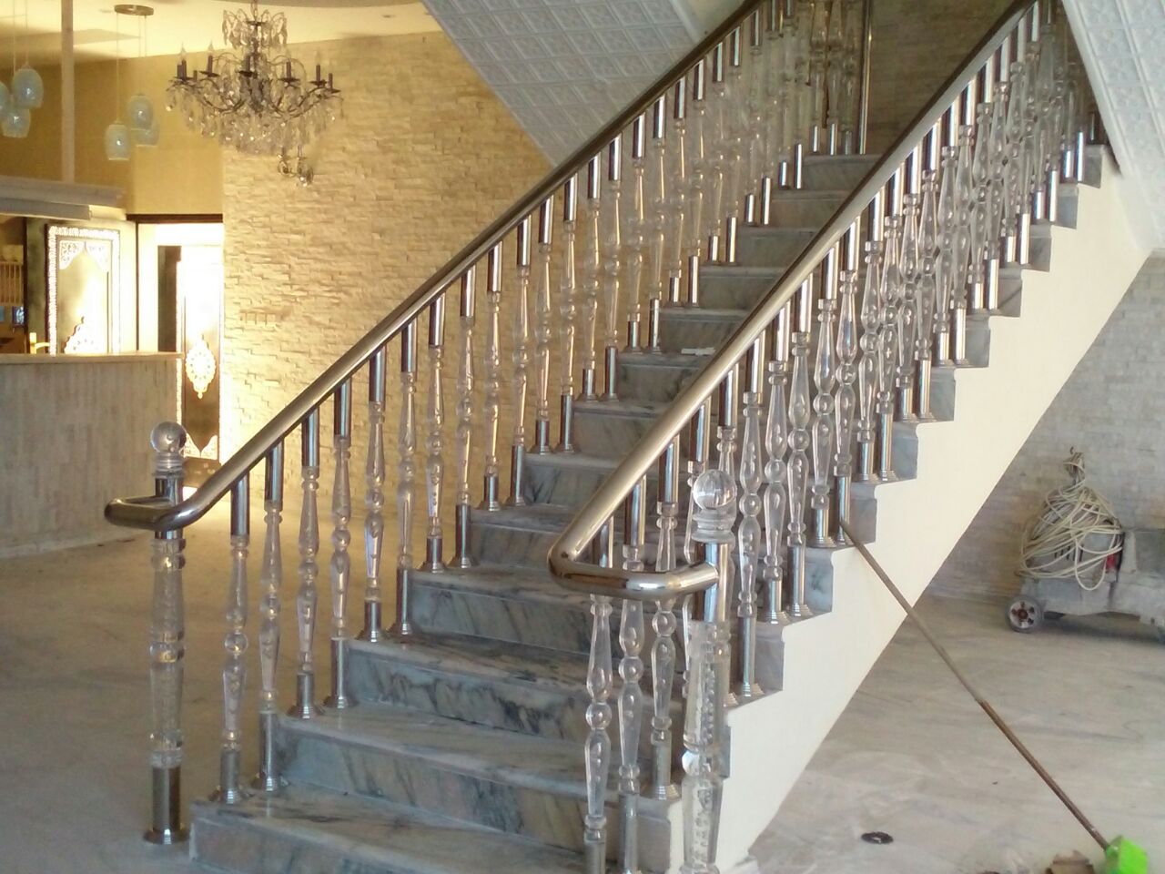 درابزينات استانلس و زجاج