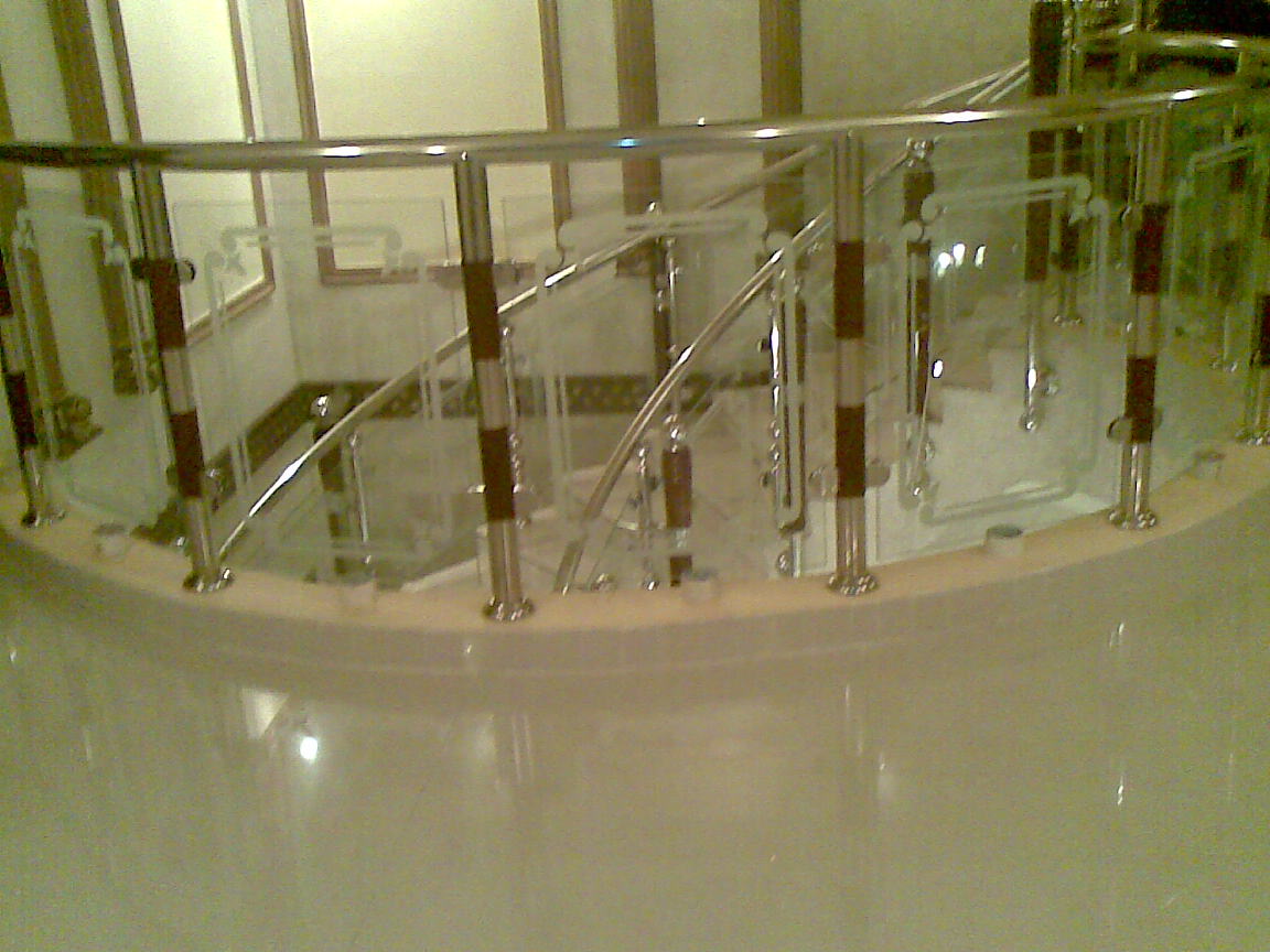 درابزينات استانلس و زجاج