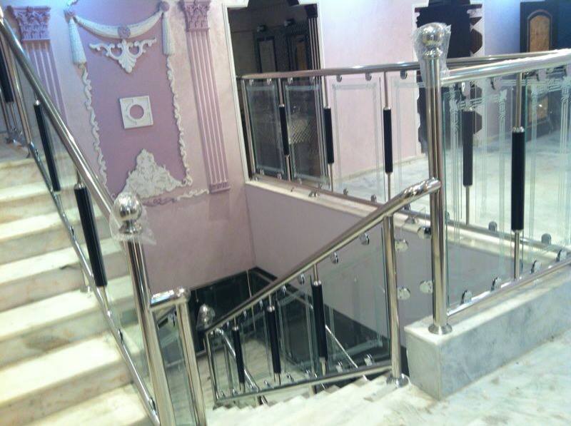 درابزينات استانلس و زجاج